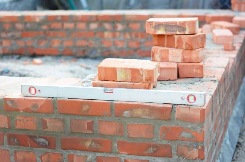 Brick Foundation Installation