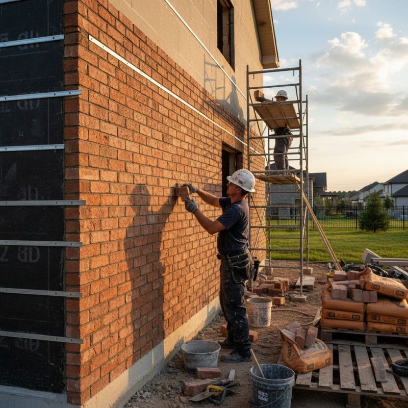 Brick Foundation Installation