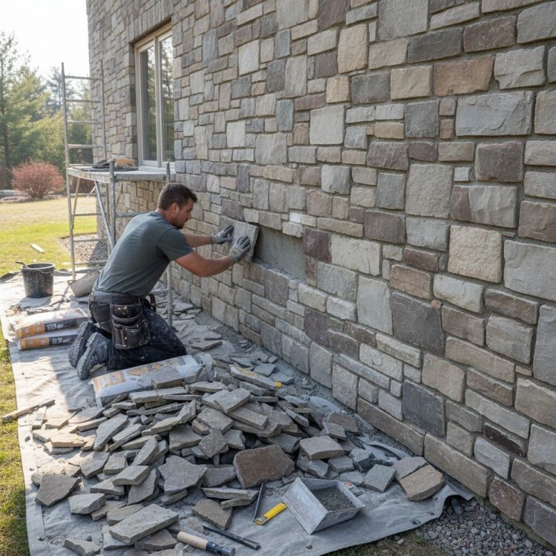 Brick Veneer Replacement