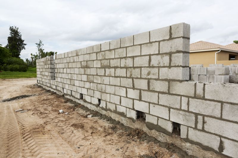 Cinder Block Wall Repair