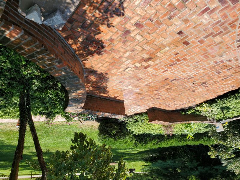 Brick Pathway Laying